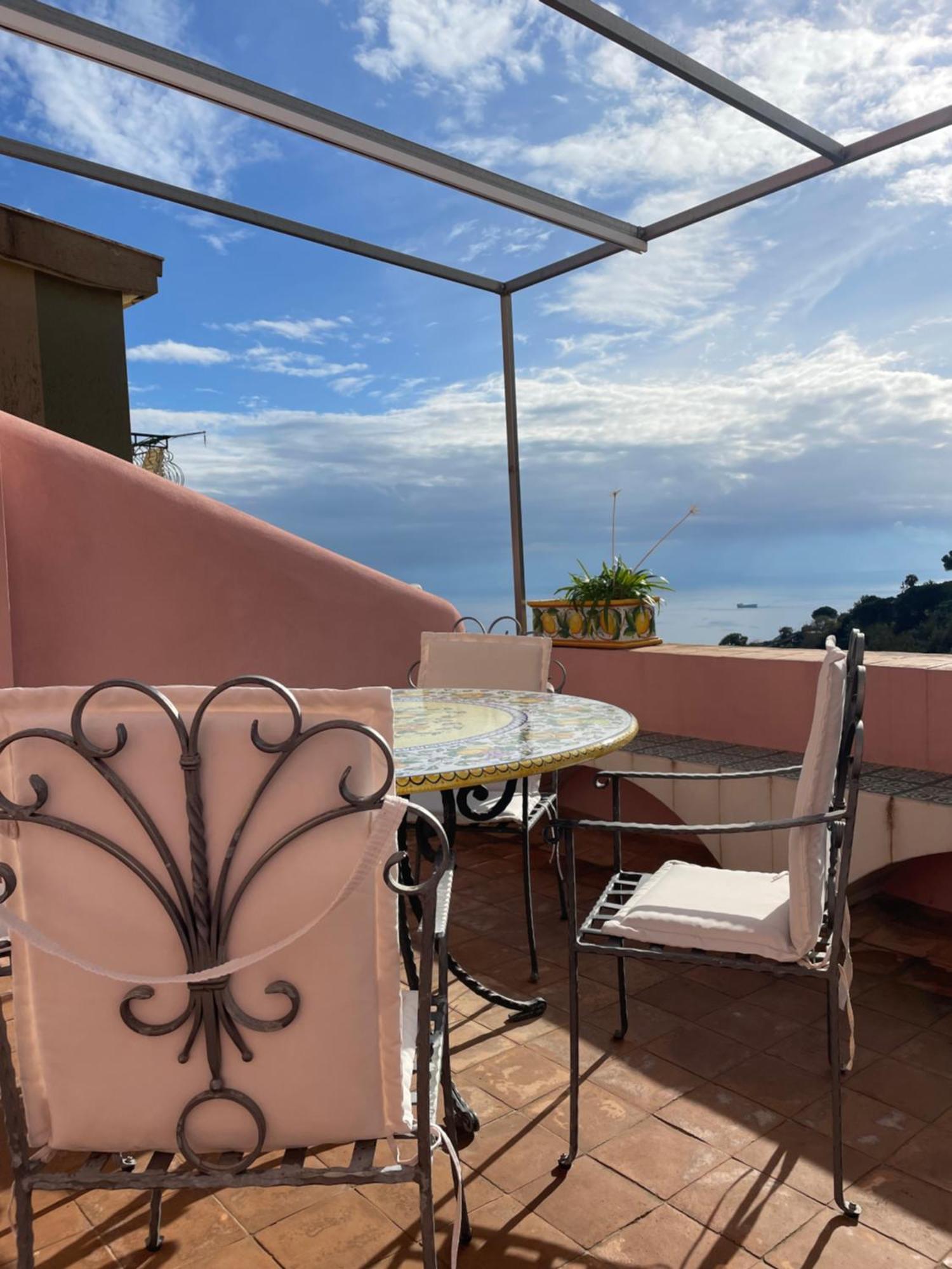 דירות Vietri Casa Di Zia Rosaria Sea View מראה חיצוני תמונה