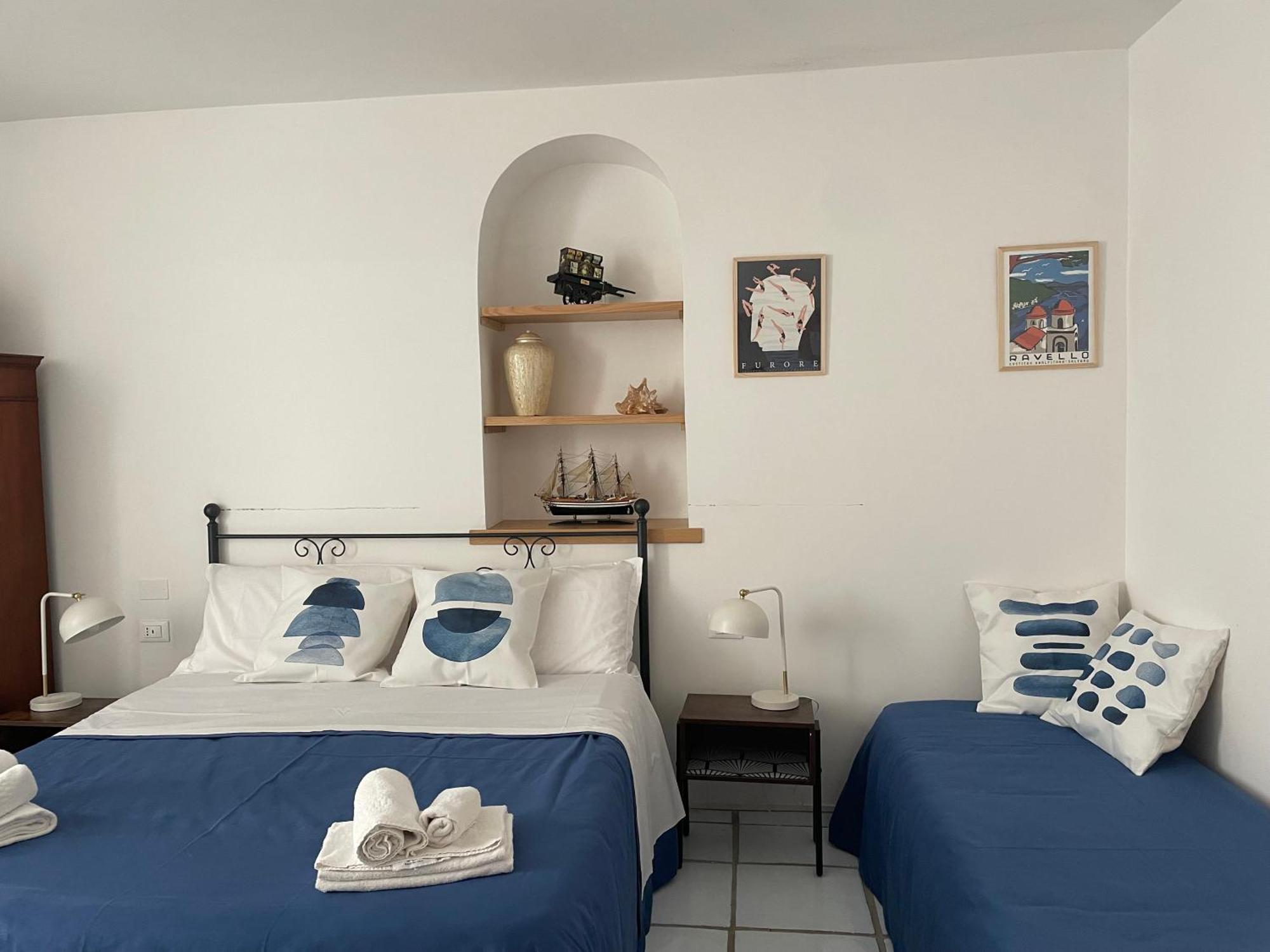 דירות Vietri Casa Di Zia Rosaria Sea View מראה חיצוני תמונה