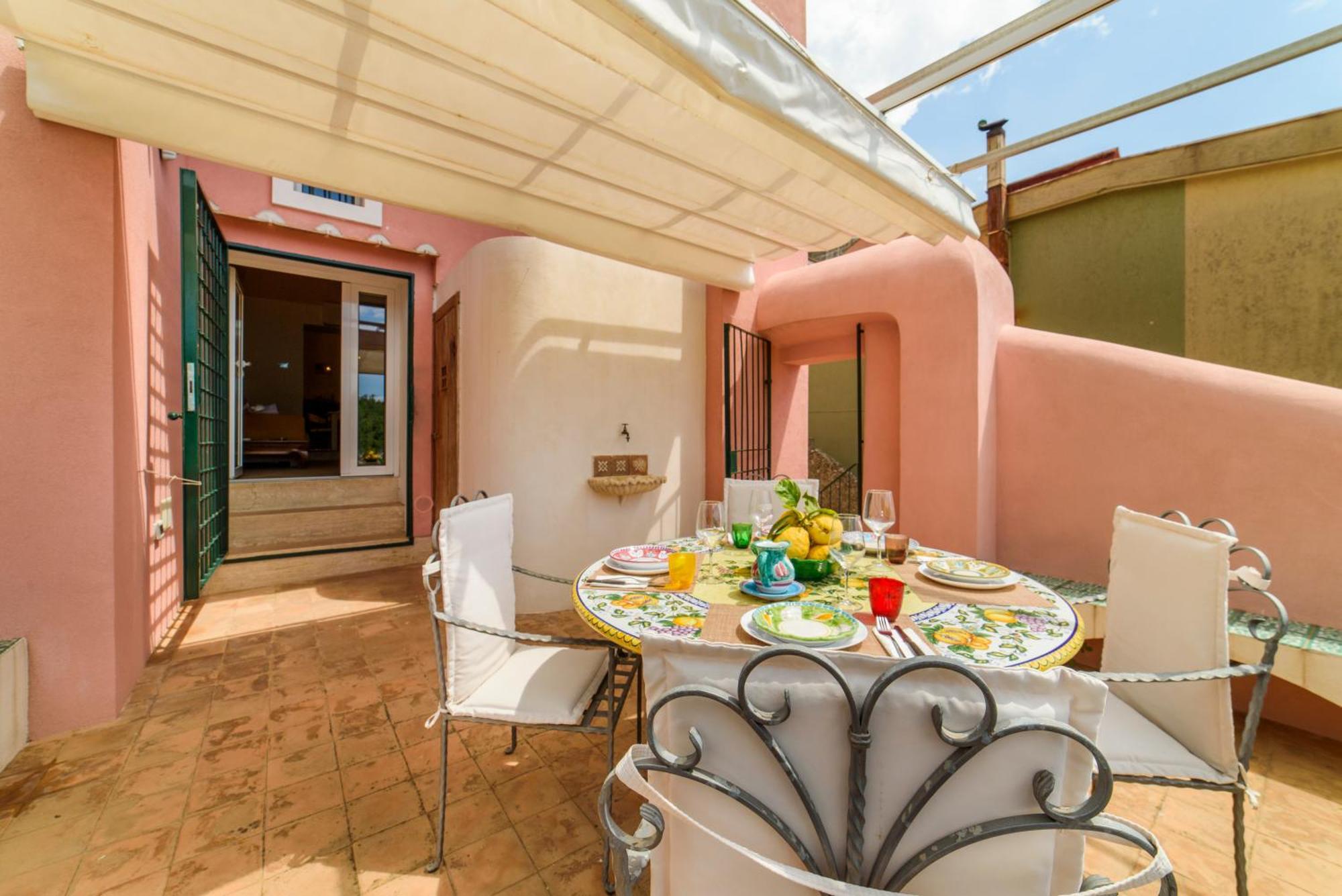 דירות Vietri Casa Di Zia Rosaria Sea View מראה חיצוני תמונה